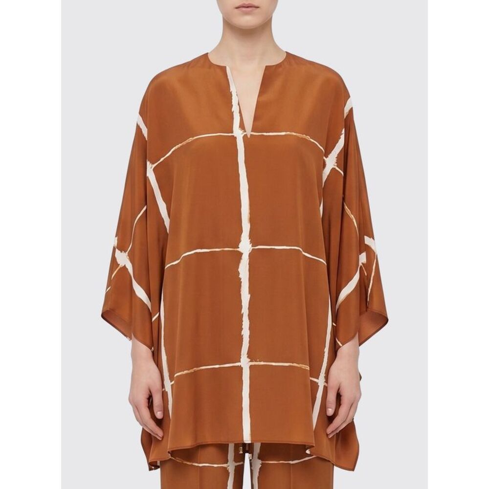 Kiton Top Woman Brown